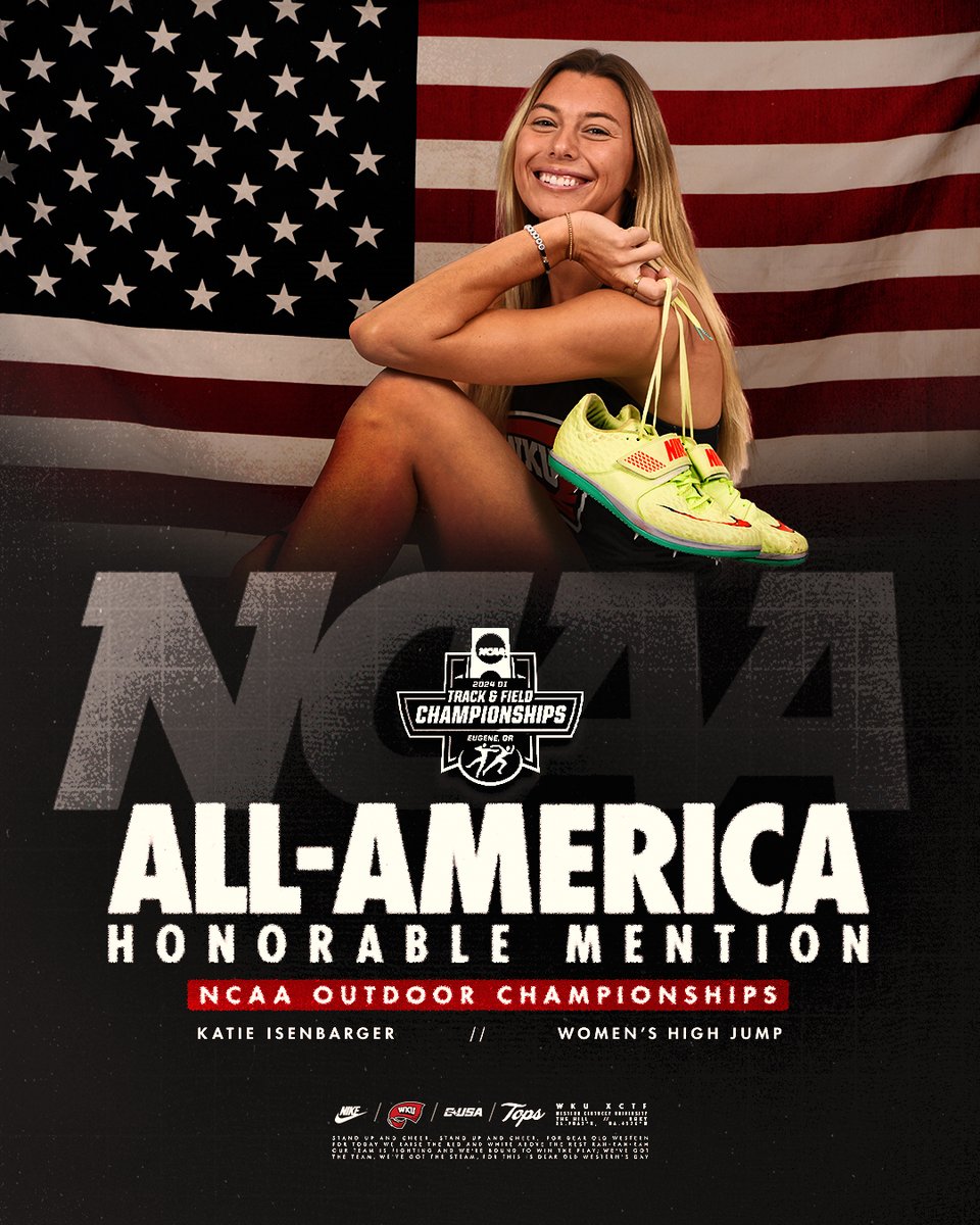 WKUXCTF's tweet photo. 𝙃𝙤𝙣𝙤𝙧𝙖𝙗𝙡𝙚 𝘦𝘯𝘥 𝘵𝘰 𝘢𝘯 𝙚𝙭𝙩𝙧𝙖𝙤𝙧𝙙𝙞𝙣𝙖𝙧𝙮 𝙘𝙤𝙡𝙡𝙚𝙜𝙞𝙖𝙩𝙚 𝙘𝙖𝙧𝙚𝙚𝙧 🇺🇸

Thank you @Katie_Iso

#GoTops x #NCAATF https://t.co/MIOiL13sqU