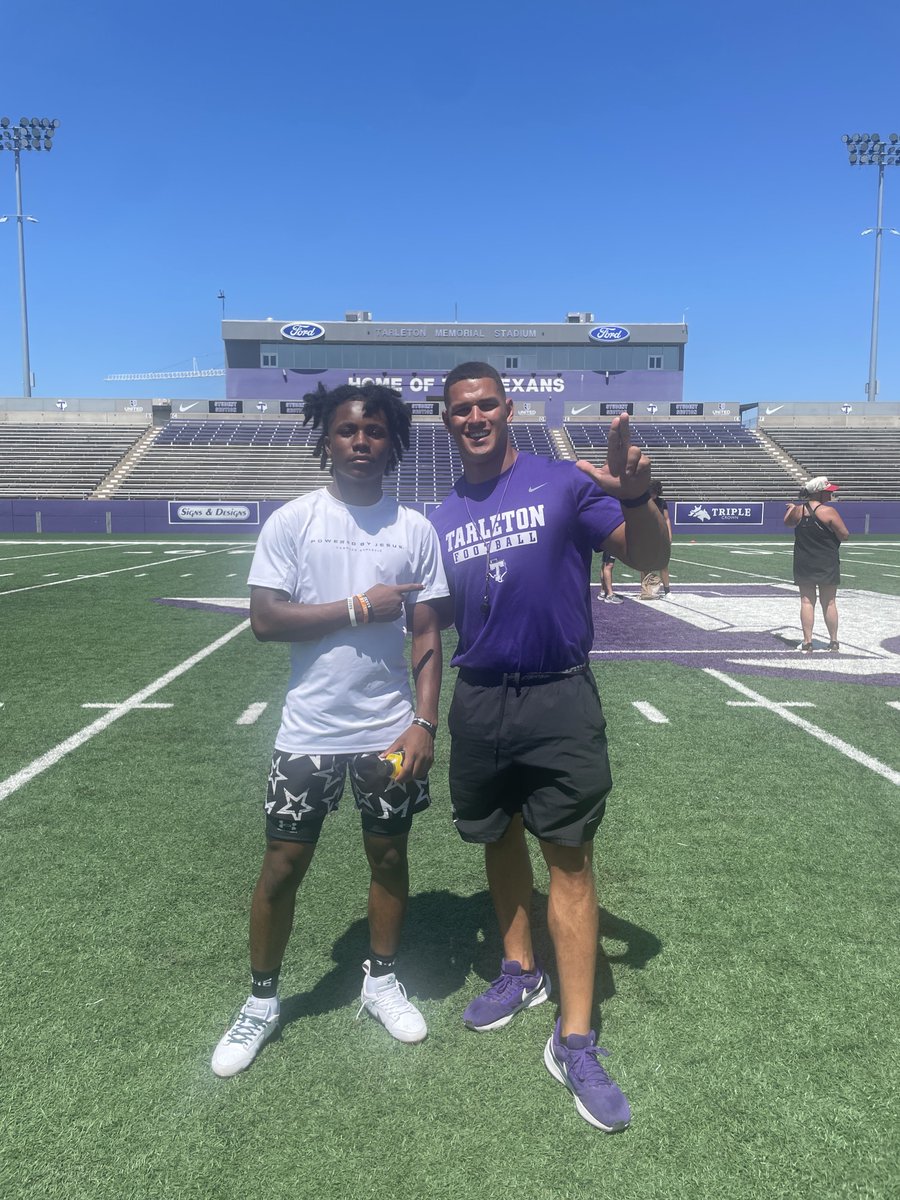 Kevin Joiner Jr (@iamkevinjoiner) on Twitter photo Turned in a good camp today <a href="/TarletonFB/">Tarleton State Football</a> <a href="/BB33fromE/">Brant Bailey</a> <a href="/QuarterbackPlug/">Quarterback Plug</a> <a href="/TXTopTalent/">TX TOP TALENT</a> <a href="/QBsWork16/">Coach Austin</a> <a href="/CoachTyroneNix/">Coach T.Nix</a> <a href="/coachscarey/">Scott Carey</a> Turned in a good camp today <a href="/TarletonFB/">Tarleton State Football</a> <a href="/BB33fromE/">Brant Bailey</a> <a href="/QuarterbackPlug/">Quarterback Plug</a> <a href="/TXTopTalent/">TX TOP TALENT</a> <a href="/QBsWork16/">Coach Austin</a> <a href="/CoachTyroneNix/">Coach T.Nix</a> <a href="/coachscarey/">Scott Carey</a>