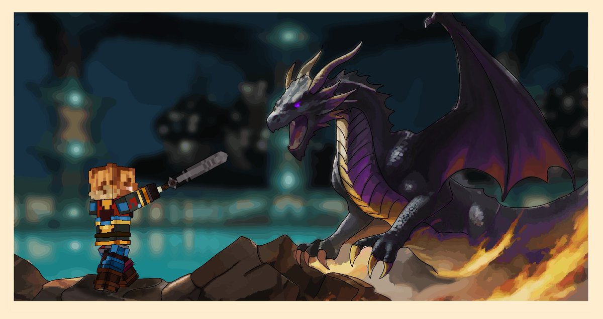 Hysummit's tweet photo. 🌟 Exciting news! Get ready for epic Arena battles against custom bosses, where you can earn incredible rewards, all brought to life by our talented artist McKenna! 🌟🐉⚔️ #hysummit #MinecraftServer https://t.co/zwvPfCtmSh