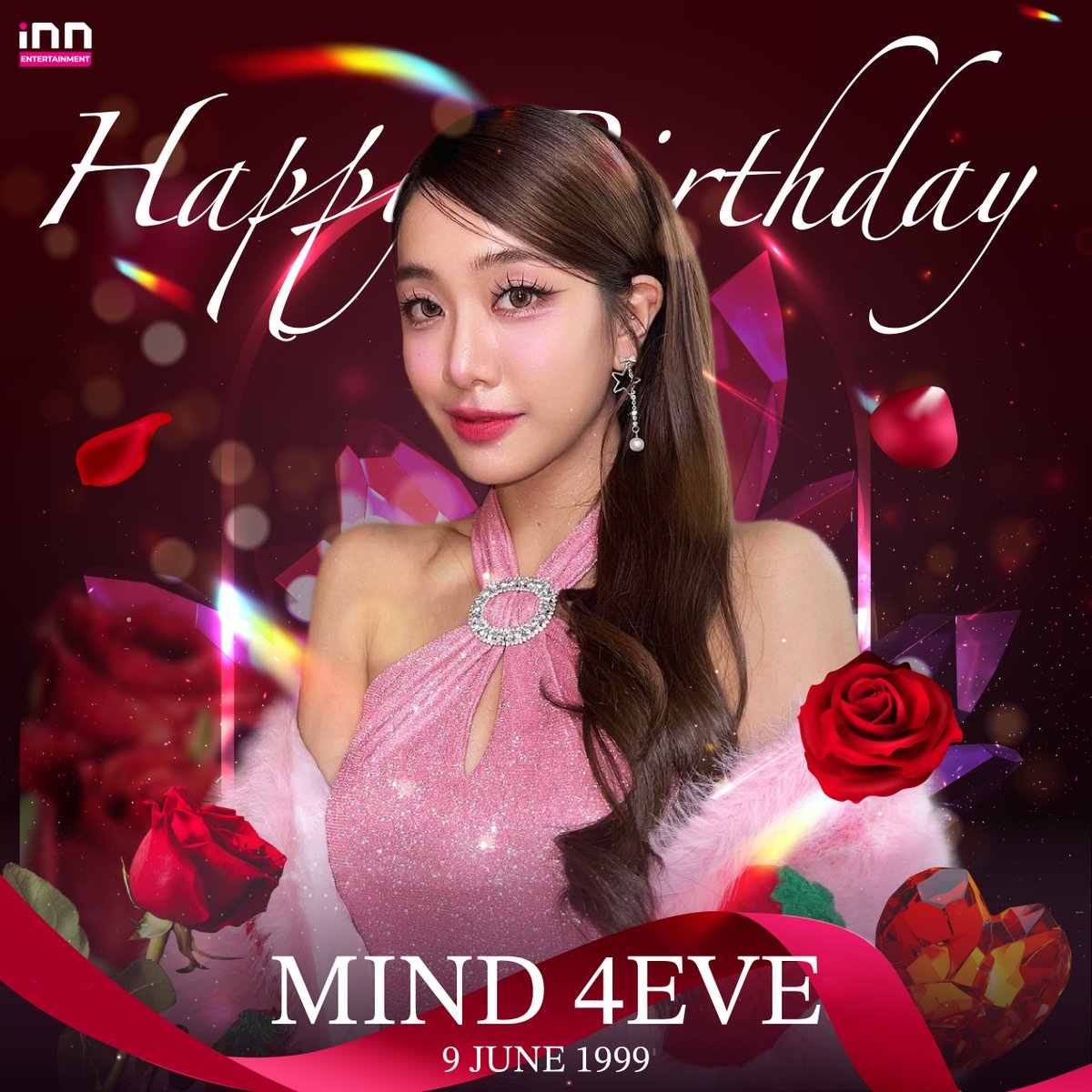 🎂 HAPPY 25th BIRTHDAY TO MIND 4EVE  🎂🌹🌞

ขอให้วันเกิดปีที่ 25 ของพี่มายด์เต็มไปด้วยความสุขนะคะ ให้พี่มายด์ได้ยิ้มเยอะๆในทุกๆวัน ได้กินของอร่อย ได้ไปที่ๆอยากไป ใช้ชีวิตให้เต็มที่และมีความสุขให้สุดๆไปเลย และเป็นตัวของตัวเองในเวอร์ชั่นที่ตัวเองมีความสุขที่สุดนะ