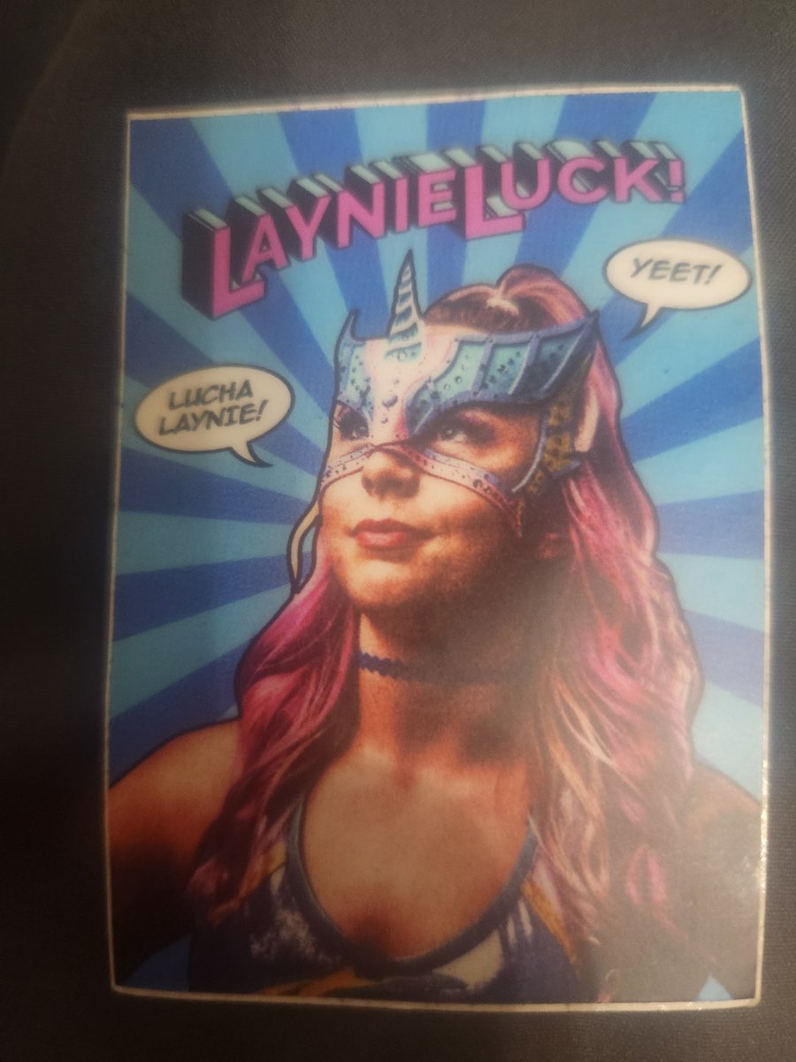 Thank you <a href="/LaynieLuck/">Laynie✨WWE ID WOMENS CHAMPION</a> and <a href="/GPAthinks/">GPA</a> for giving me a sticker for me at my hometown good times and good memories
