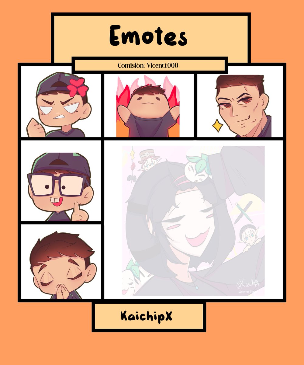 KaiDeLaChip's tweet photo. 🌺 Comisión Terminada <⁠(⁠￣⁠︶⁠￣⁠)⁠> espero le haya gustado los emotitos ☺️🫶🌺
.
.
.
#emotes #dibujos #dibujosbasicos #kaichipx #emotestwitch #dibujante https://t.co/7n2neC2wVQ