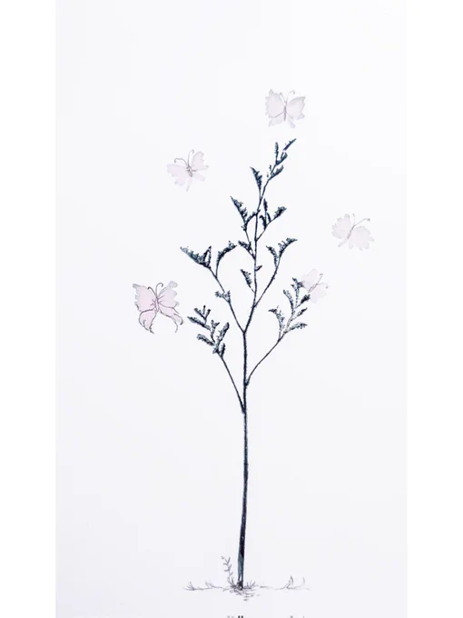 植物スタンプ 