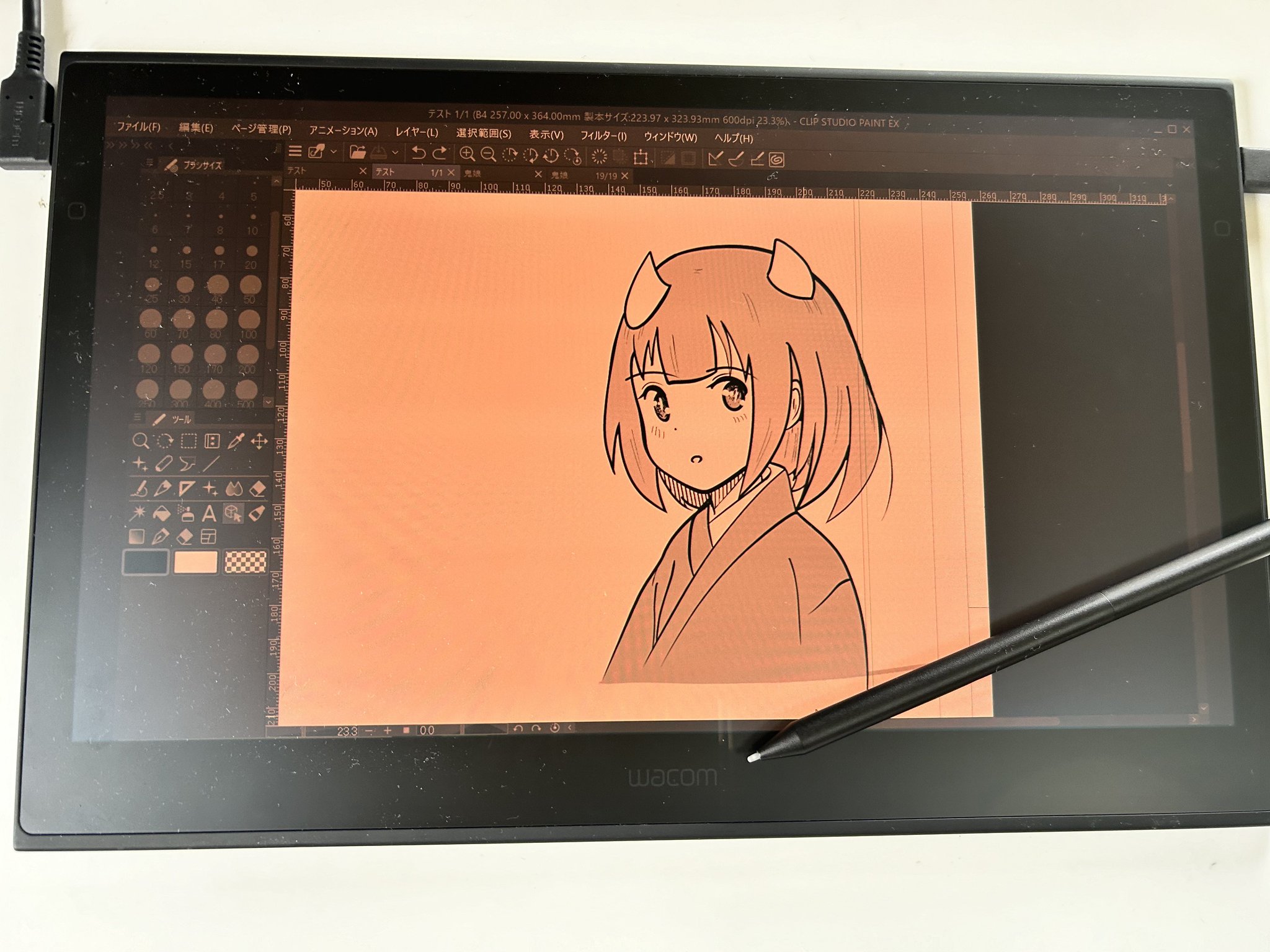 WacomOne (DTC121, DTH134）用3in.1ケーブル2.0m Amazon.com: Wacom One 3 in 1 Cable One 12 and 13 Touch,Black