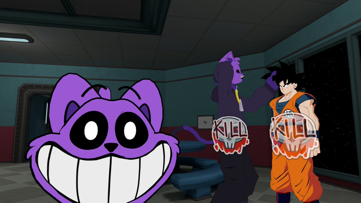 GeonBraive's tweet image. sorry for not posting very much everyone ive been having fun playing vrchat                                                                 the catnap with the big smile is me