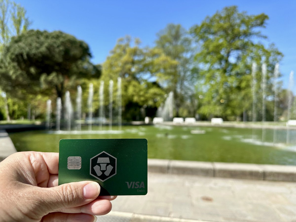 Green #cryptocom card looking good. 
📸: <a href="/_silverstar88_/">silverstar88.cro - Loaded Lion</a>