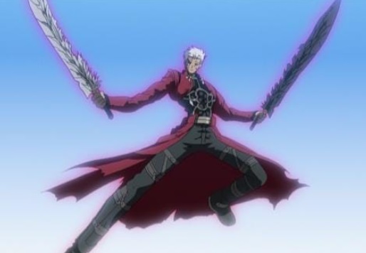 100カノの髪の毛回での須藤育のこのシーンは エミヤのかっこいいポーズ