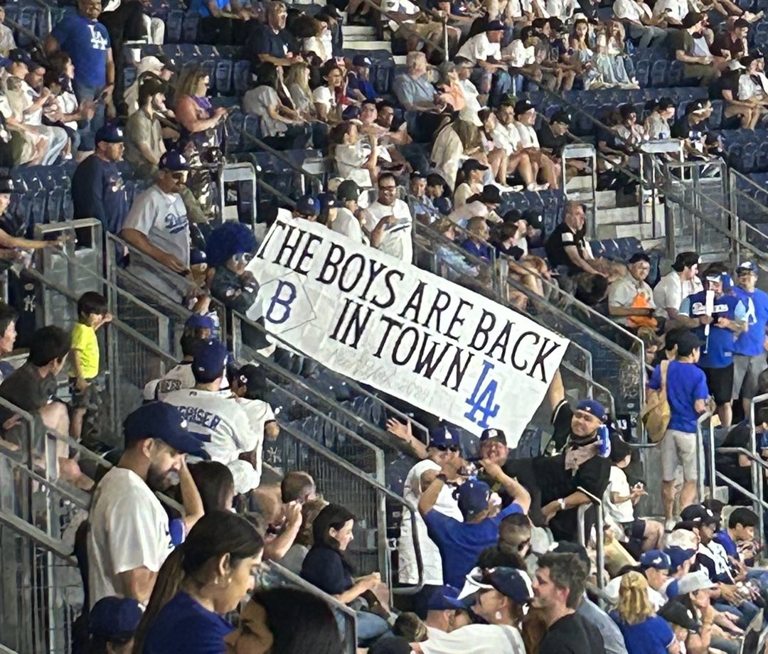 Dodger fans are so awesome