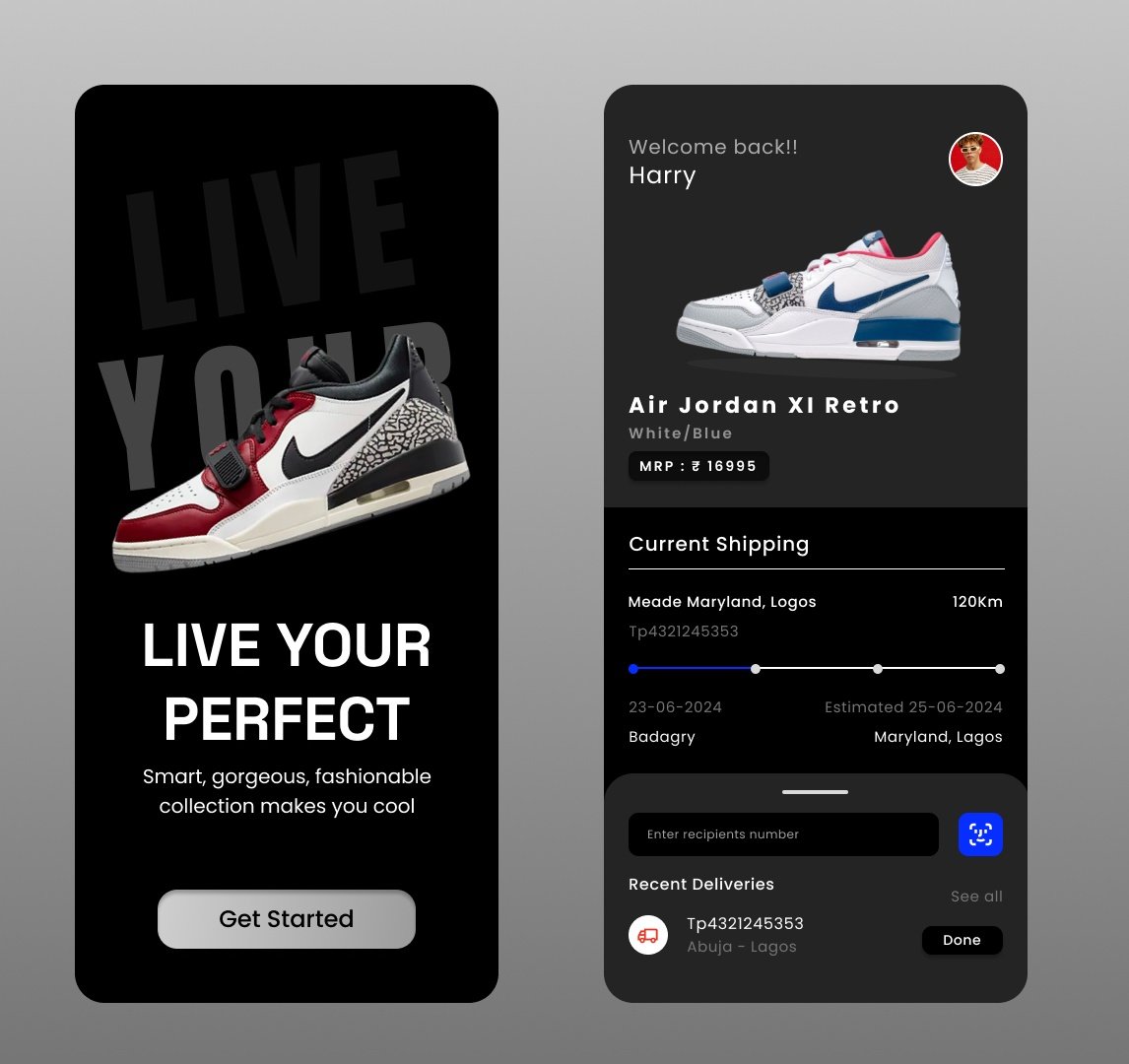 ManWhoDesign's tweet photo. 🚀 Experience the future of shoe shipping with our sleek #prototype #UI! Seamlessly track deliveries, explore curated recommendations, and enjoy a user-friendly interface. Say hello to the next level of convenience in shoe shopping! 

#UIDesign #ShoeShopping #Prototype https://t.co/wbZNUZnw1H