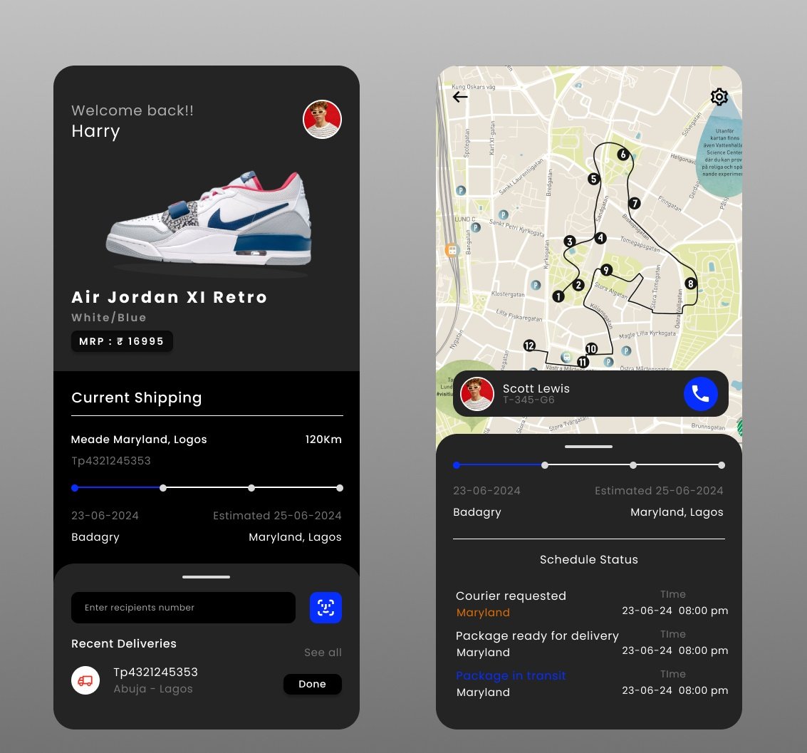 ManWhoDesign's tweet photo. 🚀 Experience the future of shoe shipping with our sleek #prototype #UI! Seamlessly track deliveries, explore curated recommendations, and enjoy a user-friendly interface. Say hello to the next level of convenience in shoe shopping! 

#UIDesign #ShoeShopping #Prototype https://t.co/wbZNUZnw1H
