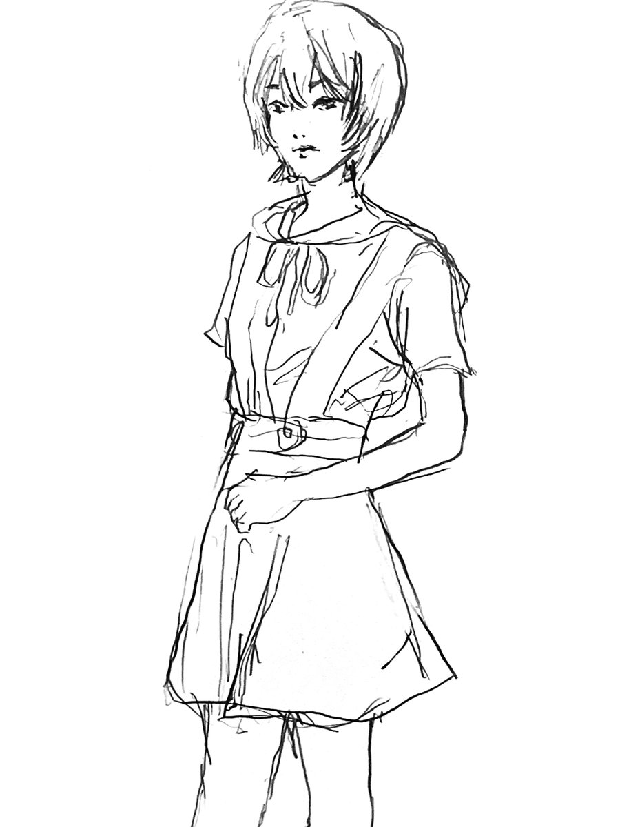 綾波に会ってきました。　
<a href="/ogi96/">中野ZEROクロッキー《初心者大歓迎》</a>