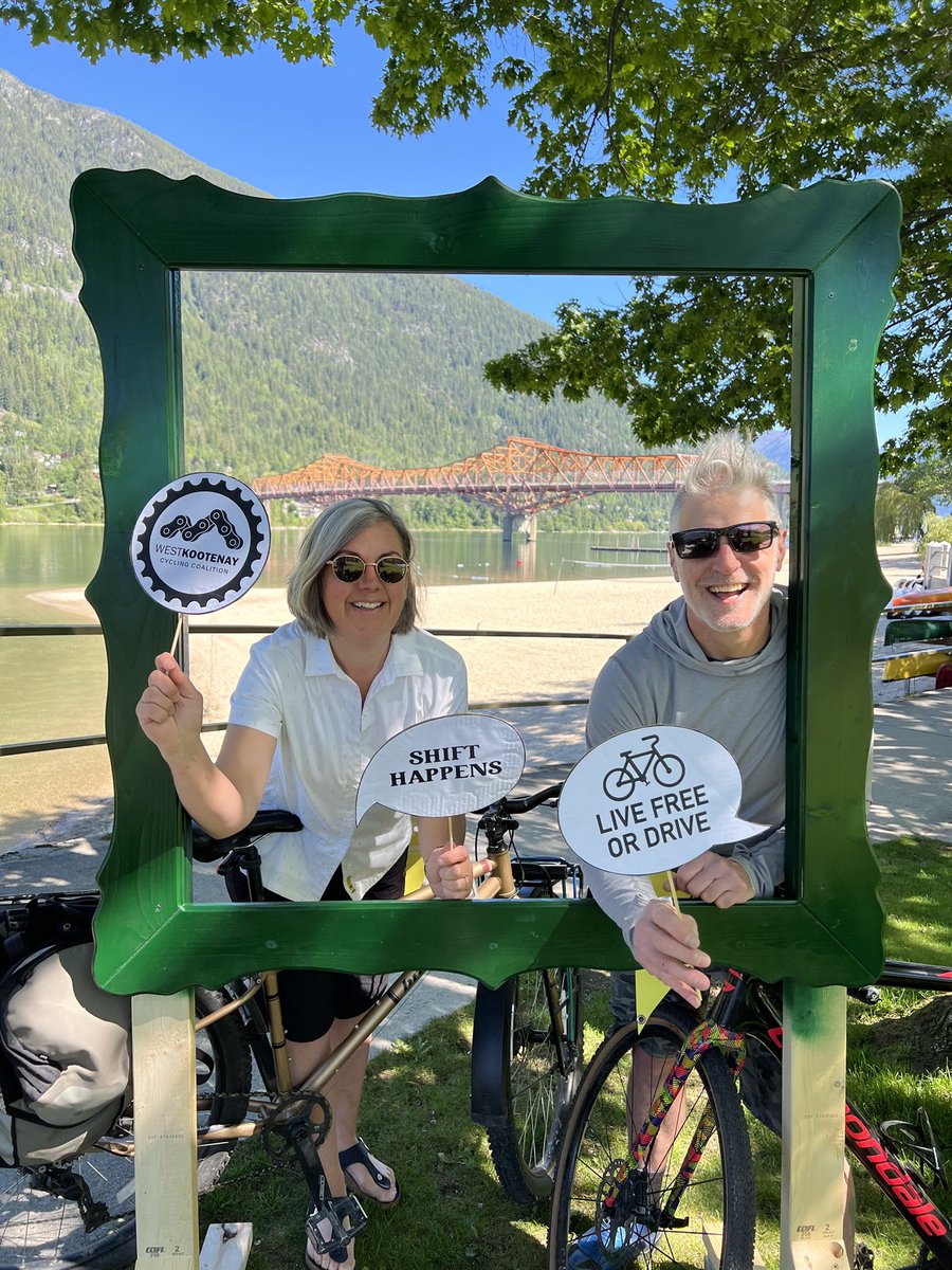 WORK_in_BC's tweet image. What a fun day! @WestKootenay #gobybike #nelsonbc