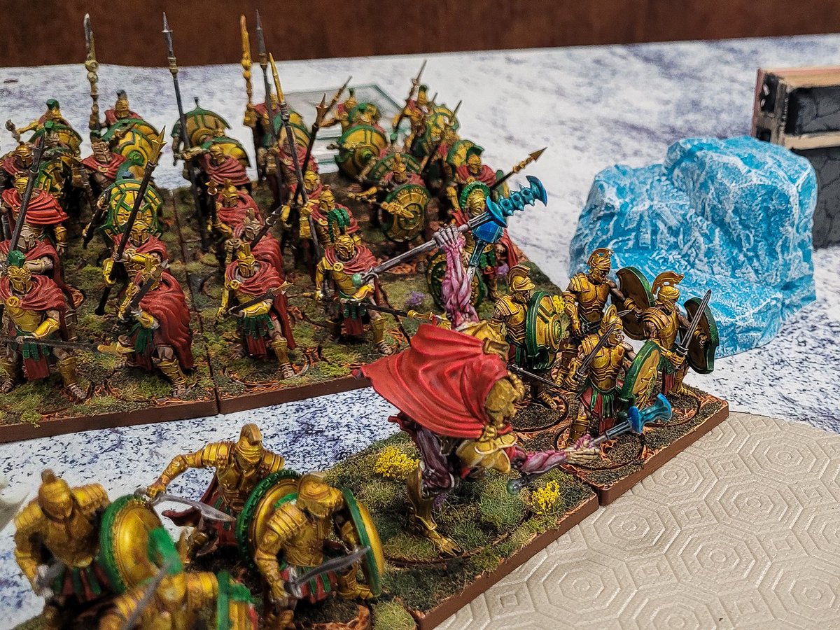 m_m_mayhem's tweet photo. Started June with my second #conquest event! This time it was a casual 3 round 2000pt tournament, and we had a great time. I brought my Spires and placed 6th out of 12 players; also, I won the best painted vote! (1/3) | #pathofconquest #wargaming @PBWargames https://t.co/uALIOxRtHv