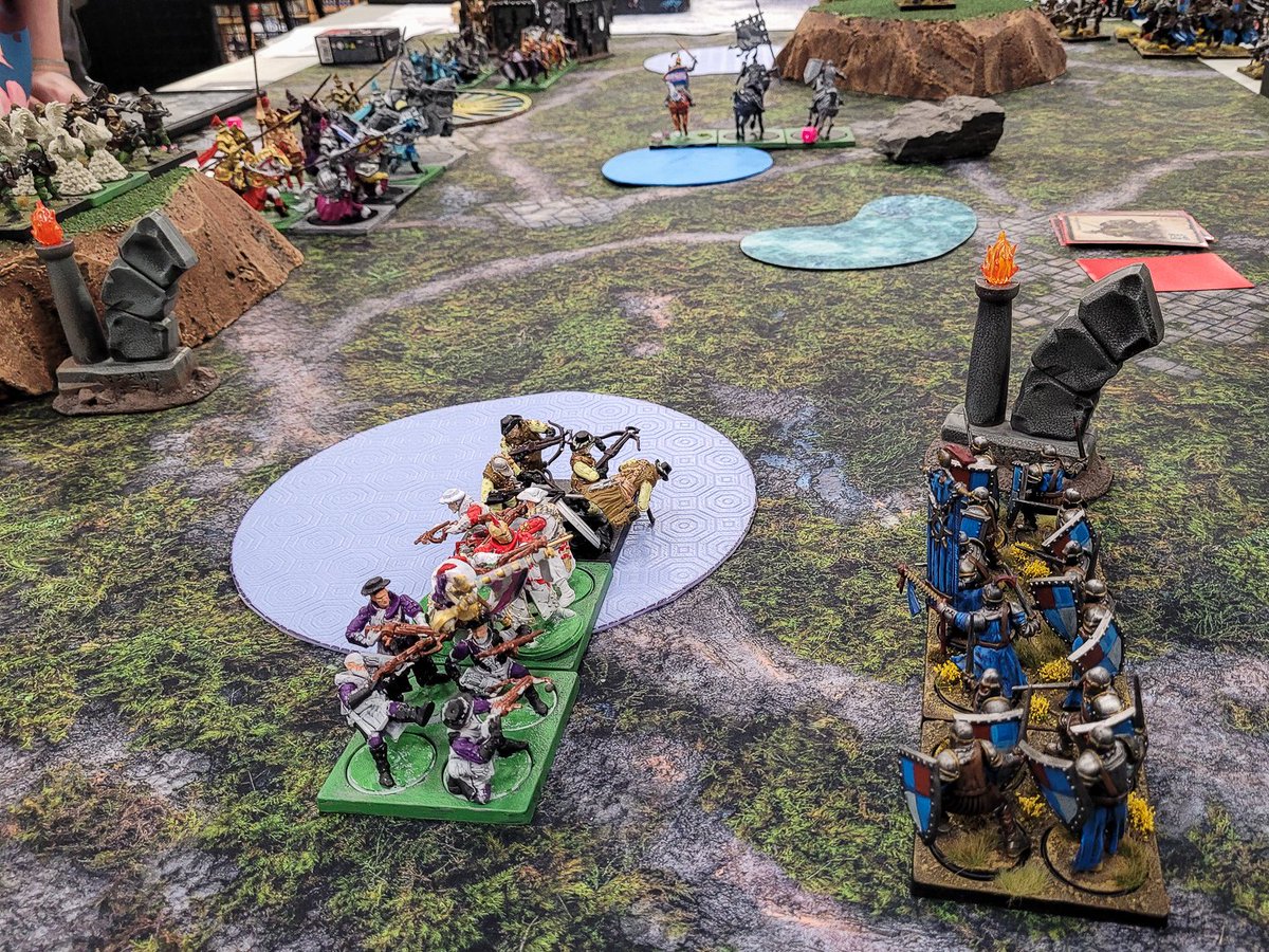m_m_mayhem's tweet photo. Now there's plenty of 100 Kingdoms minis to paint for the upcoming @gameconcanada where I'll be running demos again this year with @PBWargames. Already have some finished minis to share in the coming days, but I'm also doing some live streams (2/3) | #pathofconquest #wargaming https://t.co/NWuVDSrOxE