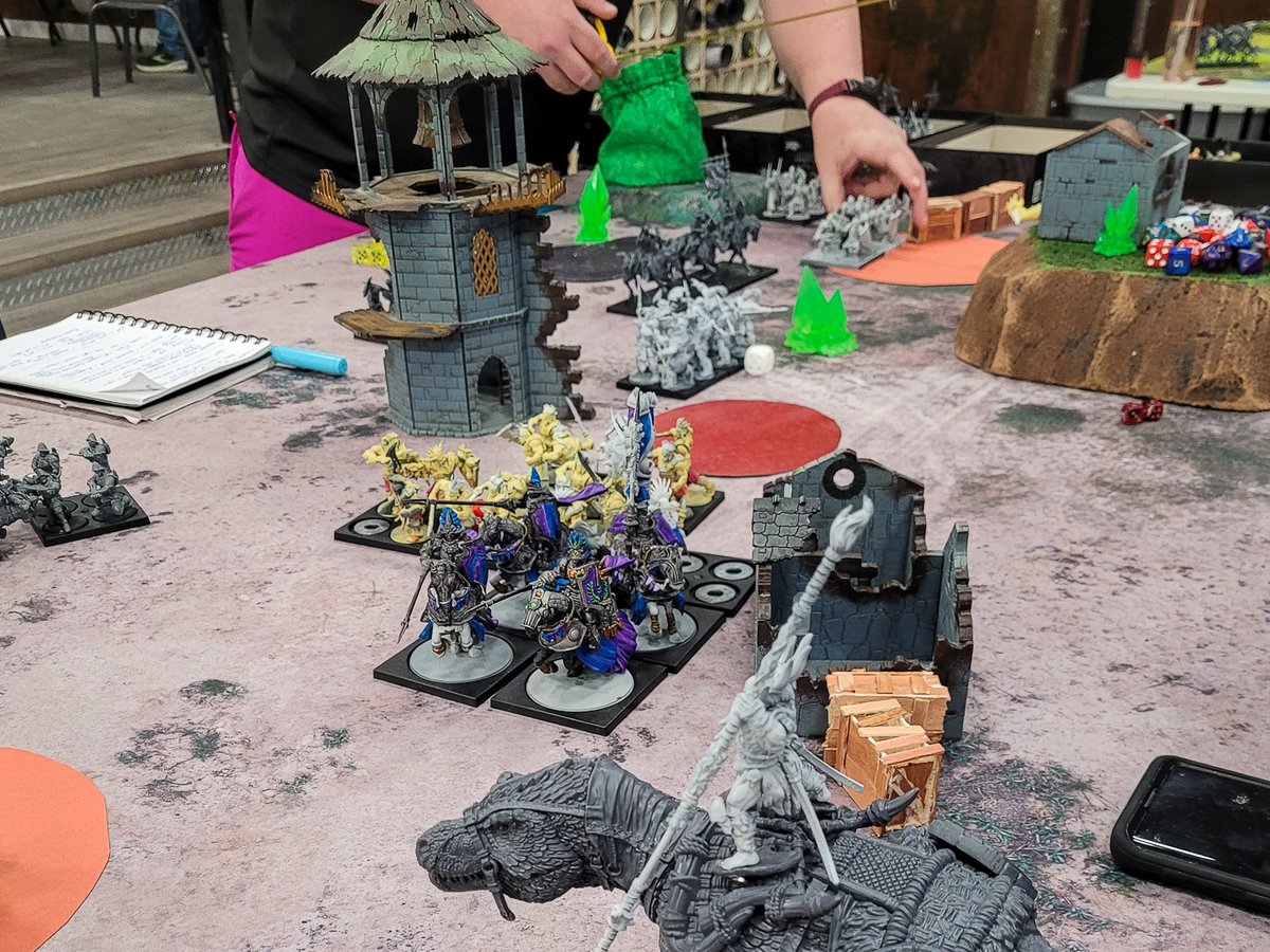 m_m_mayhem's tweet photo. Now there's plenty of 100 Kingdoms minis to paint for the upcoming @gameconcanada where I'll be running demos again this year with @PBWargames. Already have some finished minis to share in the coming days, but I'm also doing some live streams (2/3) | #pathofconquest #wargaming https://t.co/NWuVDSrOxE