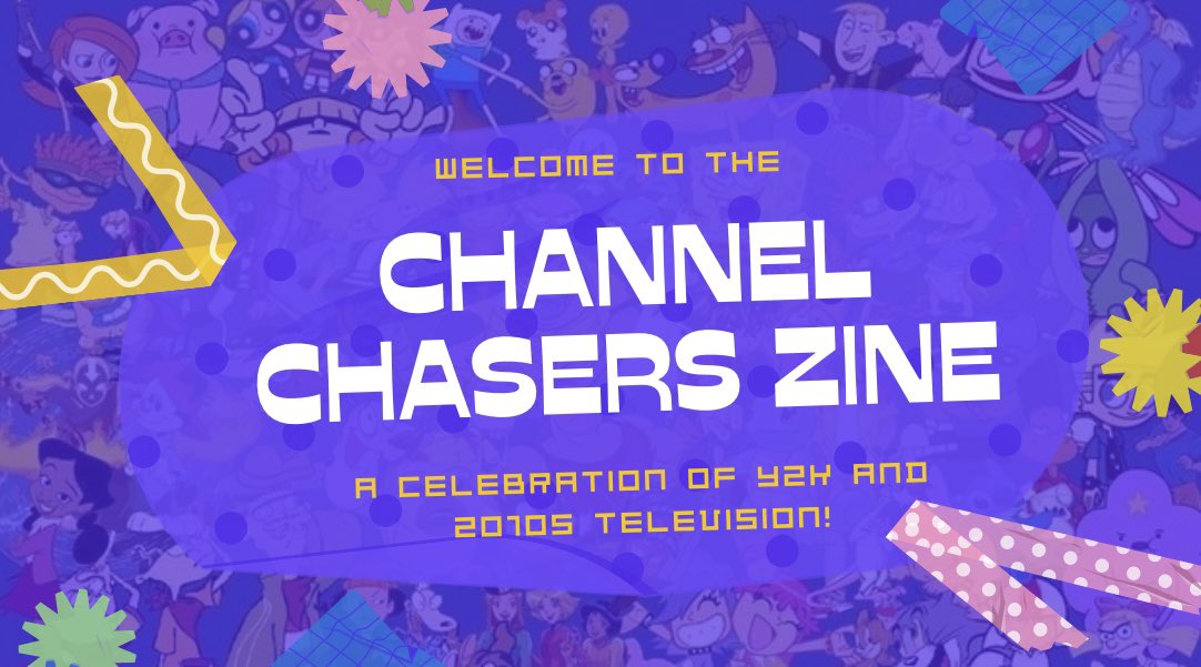 nostalgictvzine's tweet photo. Ready for a nostalgia trip? Our magazine will feature a collection of artwork and writing based around our favorite cartoons, sitcoms, and animes. FAQ and applications for our zine will open June 29, so get ready to party like it’s 2009! #zine #channelchaserszine https://t.co/5zdWjAJEG1