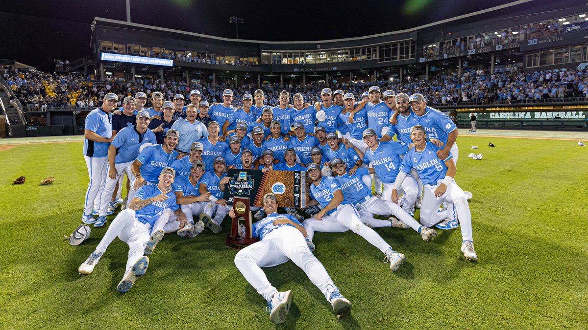 What a special group of Tar Heels…

And we’re 𝐍𝐎𝐓 done yet! 🗣️ ⚾️