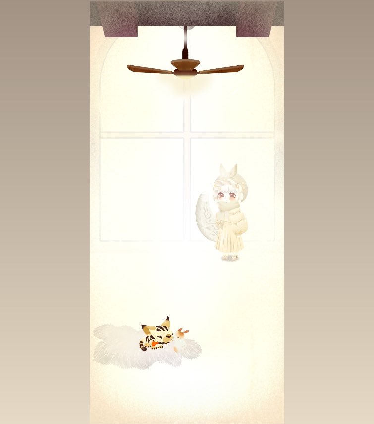 季節感終わってるけどかわよい〜🥹🤍🤍
ふゆこいこい🌨️

#リヴリーレイアウト