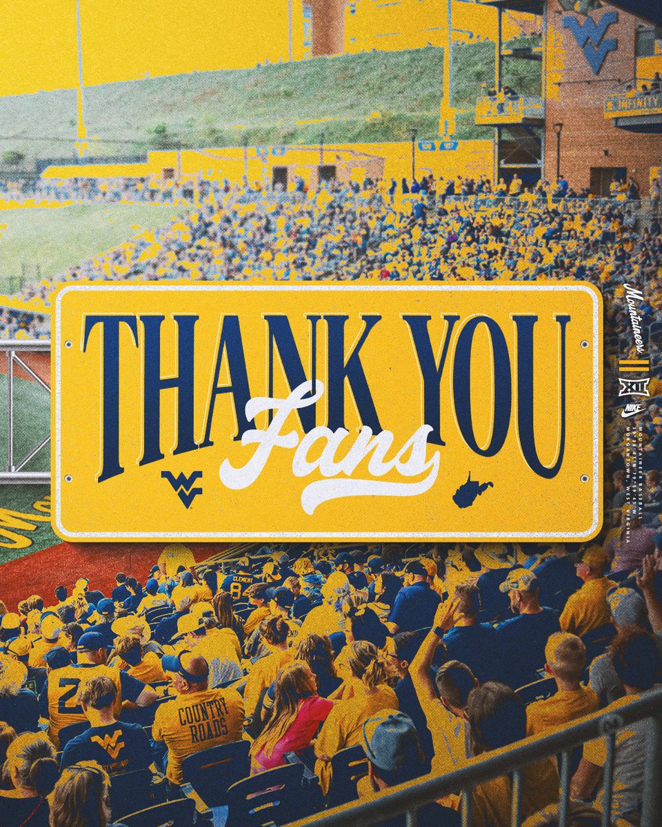 Thank you, Mountaineer Nation!

This season would not have been possible without the support you showed us all season.

#HailWV