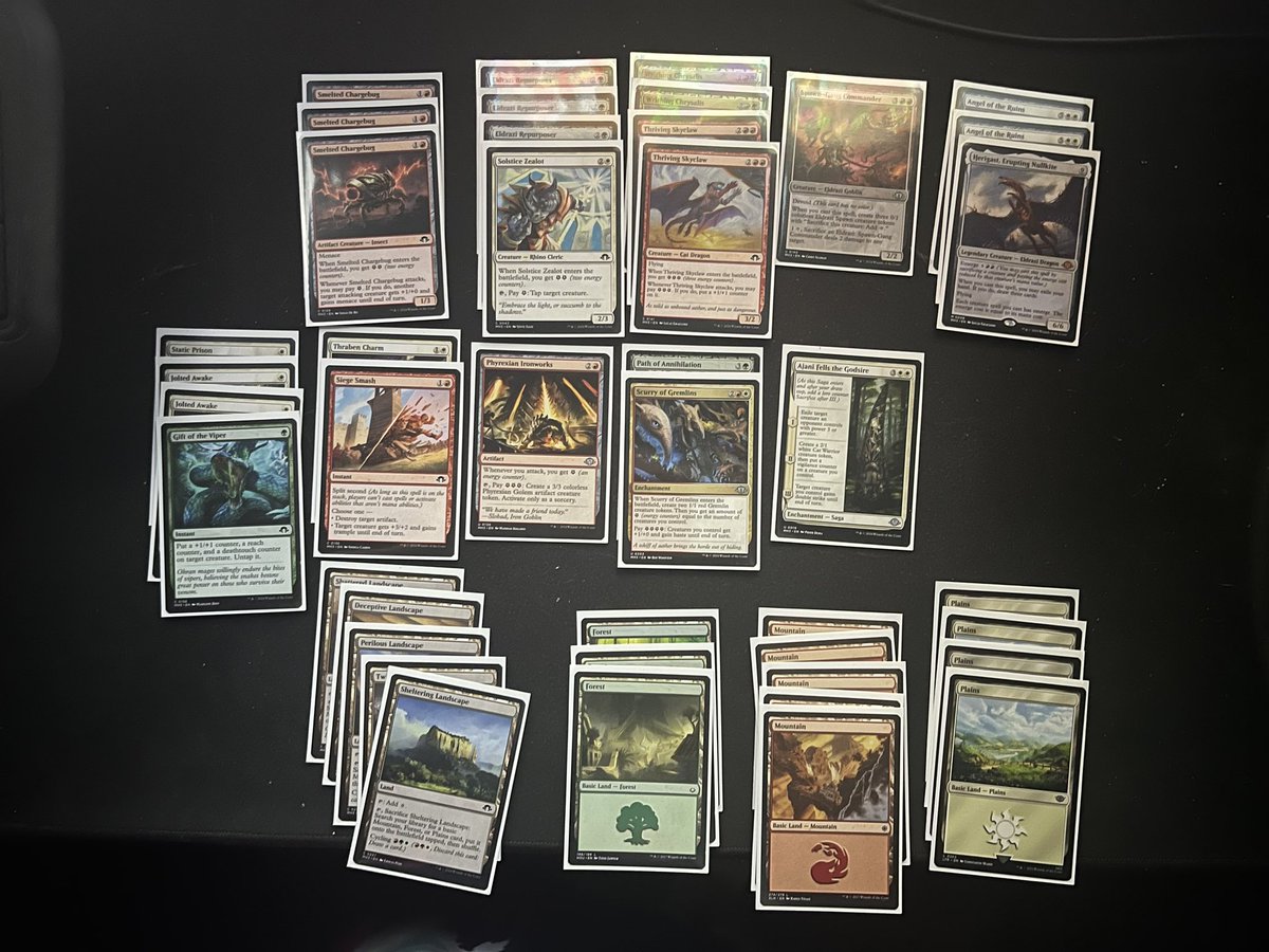 discardina's tweet photo. Deck pictured below. https://t.co/y16TdSf4Vg