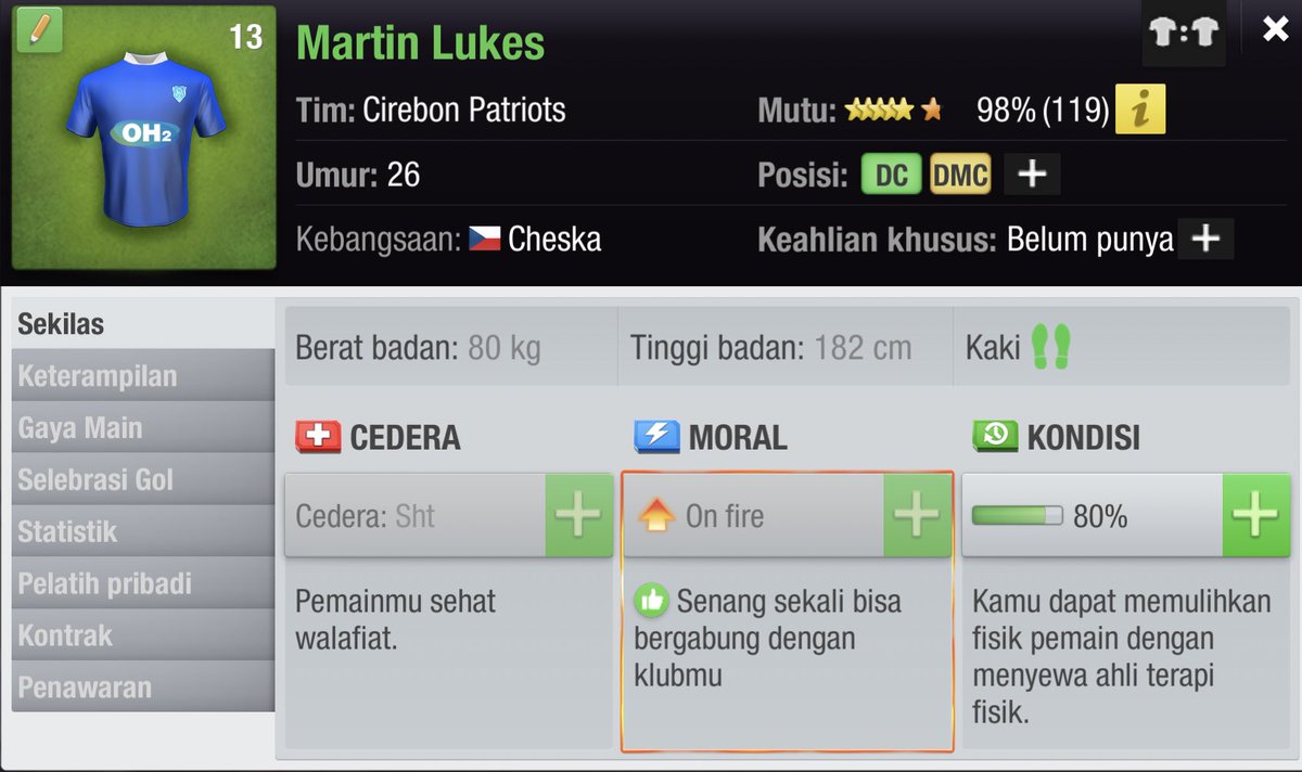 CirebonPatriots's tweet photo. ✍️ OFFICIAL 

Cirebon Patriots dengan senang hati mengumumkan kedatangan pemain baru asal Republik Ceko yang berposisi sebagai bek tengah, Martin Lukes 🇨🇿

#Cirpslive #WelcomeLukes https://t.co/mrlzlrRoKk
