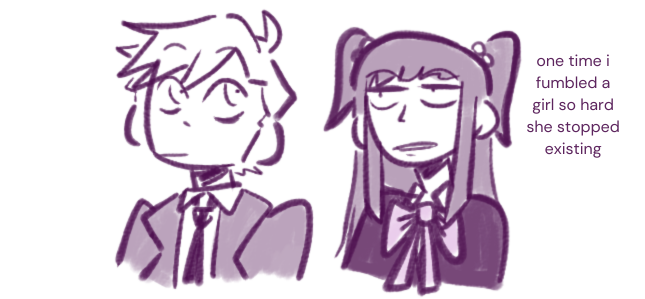 corpserevivers's tweet photo. oh my god i never posted this here. another crossover for the umineko likers. girlfumblers incorporated #InterstitialAP https://t.co/Yx0BUTTk4t