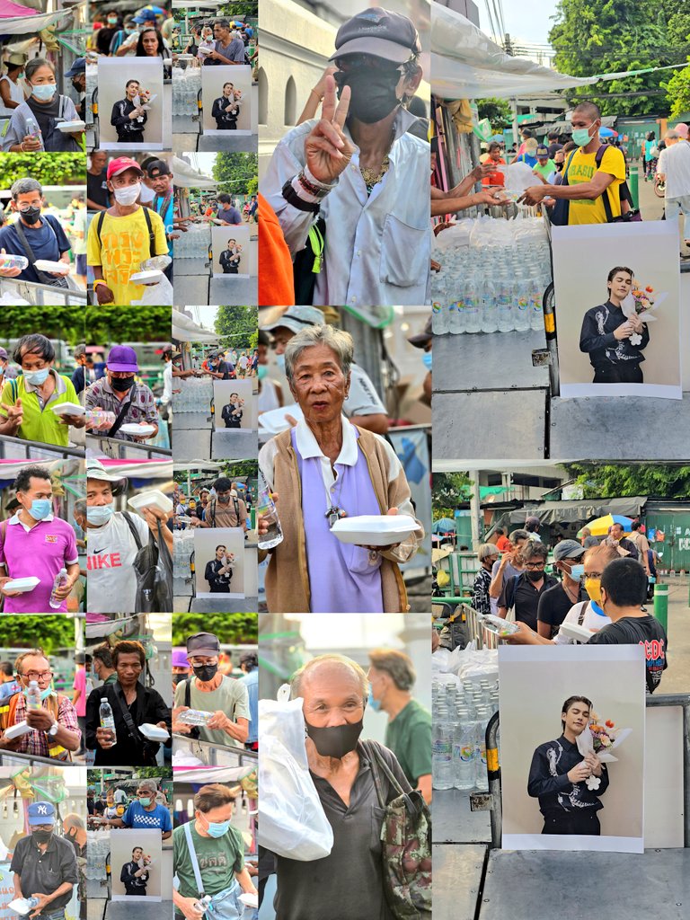 Thamboon888's tweet photo. มอบข้าวกล่อง น้ำดื่ม 100 ชุดให้กับคนไร้บ้าน คนยากไร้ และผู้สูงอายุริมทาง ในนามของคุณไบร์ท วชิรวิชญ์ และแฟนคลับ ทางแฟนคลับขอให้น้องไบร์ทมีความสุขมากๆ มีสุขภาพแข็งแรง มีรอยยิ้มและพลังใจตลอดไป

#ForBrightsmile
#bbrightvc 
@bbrightvc https://t.co/YpjhfK2lXK