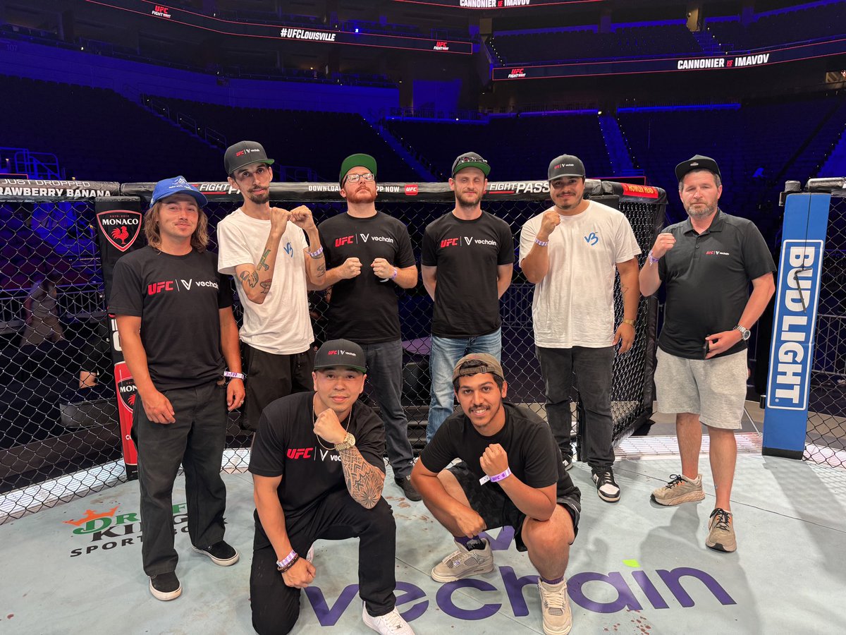 #vechain #UFCLouisville was EPIC. More posting tomorrow. Thank you <a href="/vechainofficial/">VeChain</a> 

$VET $VTHO
