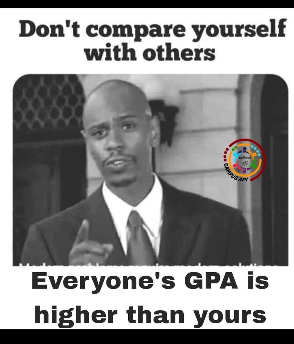 Till I started studying actually