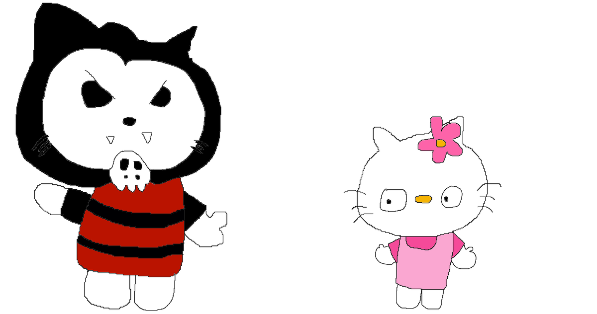 DonnieKell71671's tweet photo. Here's Korosu Kat's YouTube channel if you don't know him: https://t.co/7xE3cMbH89. Goodbye Kitty. #korosu #korosukat #hellokitty #sanrio #goodbyekitty #byebyekitty #fanart #drawing #hellokittyfanart #sanriofanart #art #artwork https://t.co/xucH8w1kCO