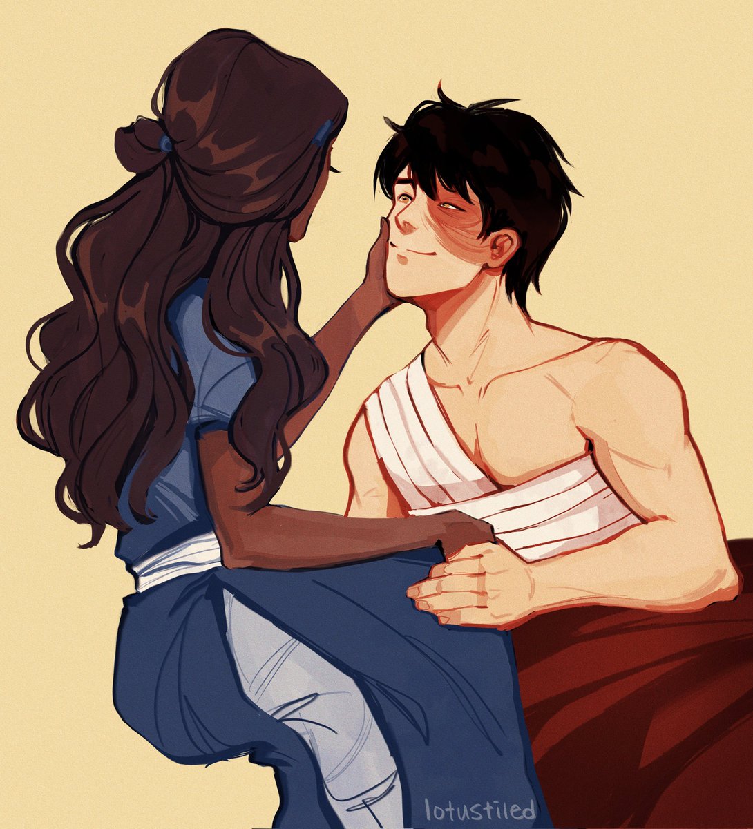 lotustiled's tweet image. i think i should be the one thanking you
 #zutara