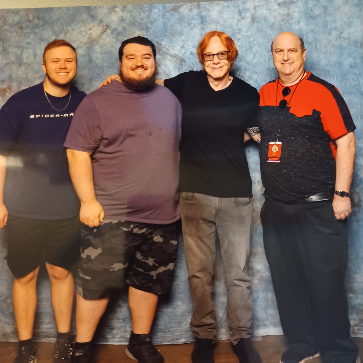 deanm0410's tweet photo. I finally got to meet my cousin Danny Elfman.  It was a privilege.  Dallas Texas https://t.co/cnRKH4dyV2