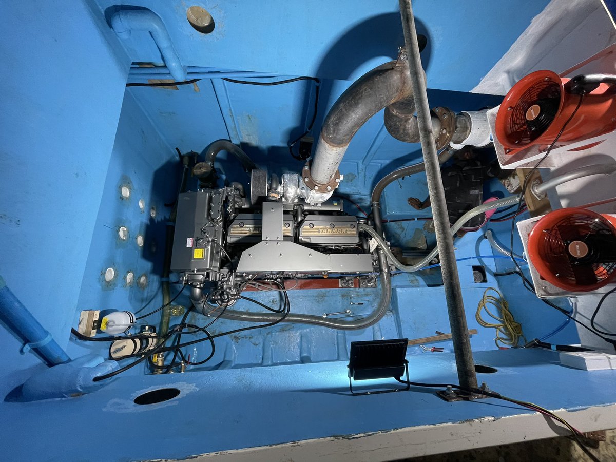 ZuvaanE's tweet image. Engine commissioning and seatrial♥️⚙️

@YanmarAmerica