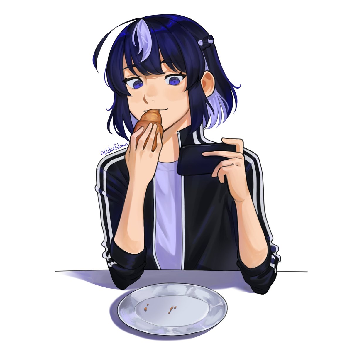 lilchiefdraws's tweet photo. anzu is eating kwason and gacha gaming
#oc #sketch https://t.co/VTNVEX5nZM