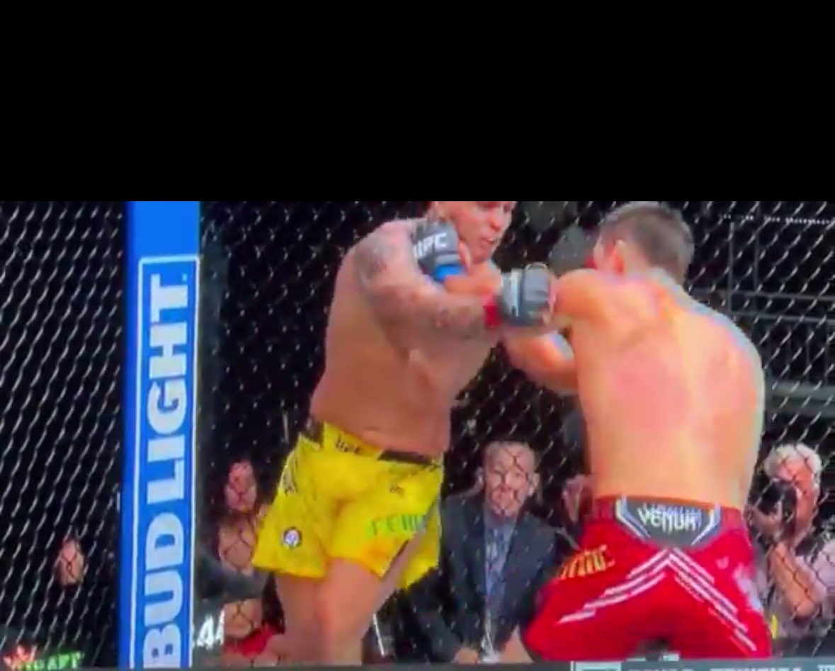 W finish of course but, why he bleeding out his dick.