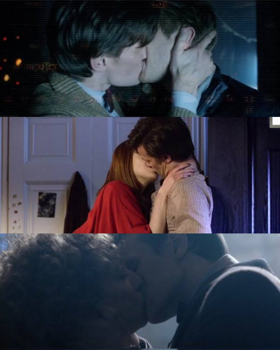 AnonymousGalore's tweet photo. DW Throwback! ✨

Remember when The Doctor kissed the entire Pond Family? 

He kissed 
his Father-in-Law Rory, 
his Mother-in-Law Amy, 
and his wife River Song! 

Good times, good times 🤭😄✌️

#DoctorWho #TheDoctor https://t.co/Xpx0tuNRD1
