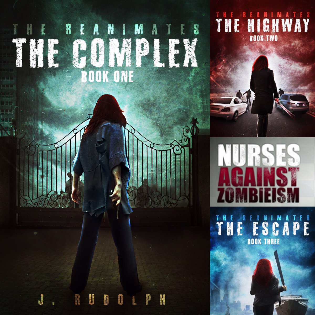 JRudolphDotCom's tweet photo. Cali Anglin, RN, had a great life. It may have been nothing special to the rest of the world, but she loved it.

That was on a Wednesday.

By Friday, it was gone forever.

The Complex (The Reanimates Series) https://t.co/Z8udGZF24m https://t.co/n9Ydmw9zJ2