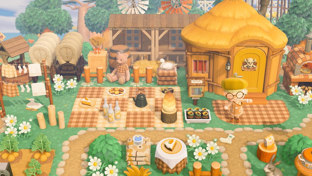 ku_ma_519's tweet photo. しもやけ🐔のお家周りを作ってみた！
茶色難しいんよね🌱😶‍🌫️😶‍🌫️

#あつ森 #あつ森繋がりたい #animalcrossing https://t.co/afxyIhRzvD