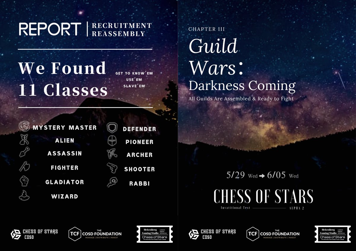 Chess of stars Web3 auto chess game tweet media