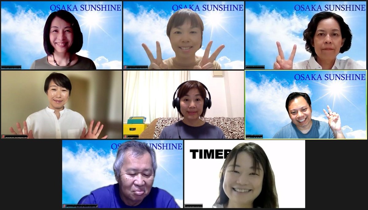 O_sunshine2019's tweet image. 🌞🎤 Osaka Sunshine Table Topics Recap! 🎤🌞
We practiced impromptu speeches in English &amp;amp; Japanese! 🎉🌻 Next Meeting: June 30, 10:00 AM JST.
Unlock the Key to Success with us! 🌟 Connect on Instagram, Facebook, Twitter, or our website!
#OsakaSunshine #TableTopics #PublicSpeaking