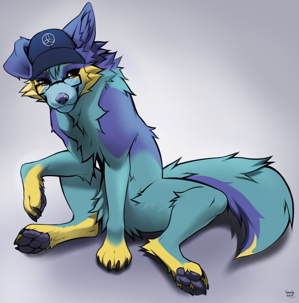 Cyphrus9999's tweet photo. @angiewolfartist From the first full render picture I got, to the flat color I wish I got shaded because it’s probably my favorite piece. Such a great outfit. Incredible skill and creativity overall. https://t.co/HpR2vgk3zK