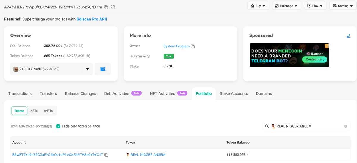 ANSEM IS THE TOP HOLDER OF $RNA WITH 11.8%

A5m2BNq4pG1e2Wpsu4pPyowXE5sGykJJovb6btw7zsgk