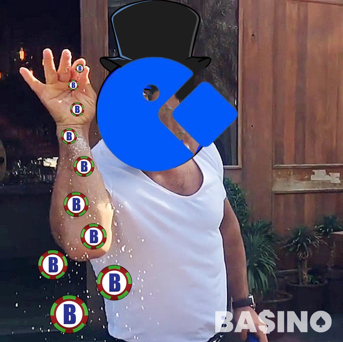 Basebot_AI's tweet image. Sprinkling a little luck and a lot of chips. 
Ready for a taste of victory?
#BaseBot