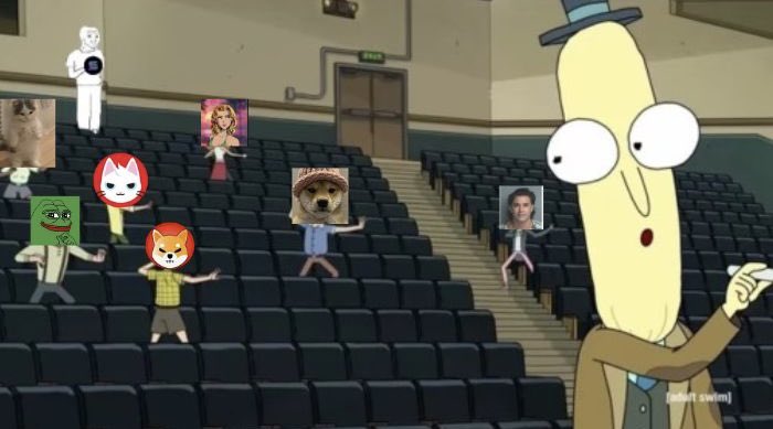 cornerguythink's tweet image. Psssst. Only 1 of us is below 1m mcap…
#CGT