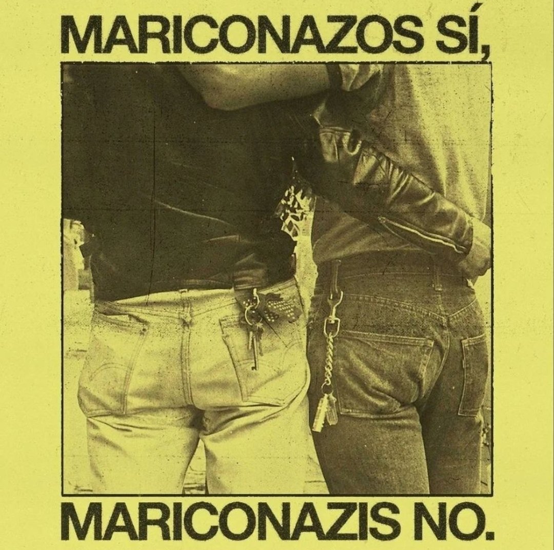 Ya sabéis. Mariconazos siempre.