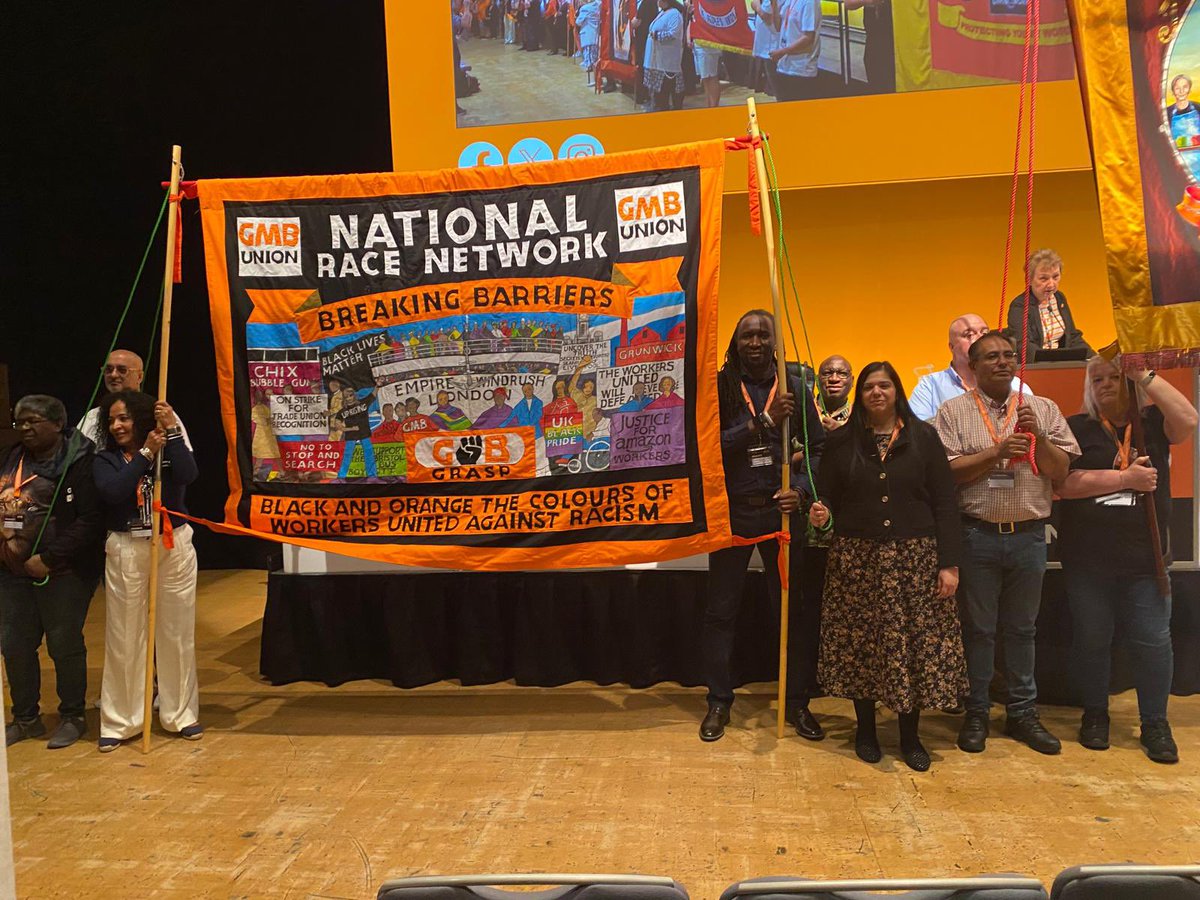 A very proud day for the members of the <a href="/GMBRACE/">GMB RACE</a> at National level, finally we have a banner that represents us true history.