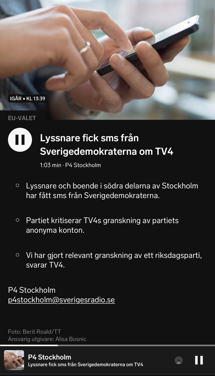 TelloTania's tweet photo. Detta parti tål tydligen inte granskning och bör inte få ha kvar politiskt inflytande och makt. #helg #sommar #valdag2024 #rösta #tänkpåmiljön #stockholm #sverige #södertörn #huddinge #botkyrka #huddinge #södertälje #tyresö #salem #rönninge #handen #jordbro #trångsund #tungeslsta https://t.co/uE3NK0naqi