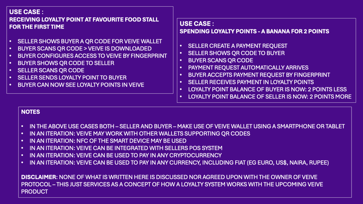 specialkoinos's tweet image. how VEIVE x KOINOS makes a Loyalty Reward program as easy as it gets with Web3 tech
Account Abstraction to the Max
The Buyer doesn&apos;t need any crypto tokens
None of those Loyalty Points are needed to pay for Point transfers
@veiveprotocol
#AccountAbstraction #AA #koinos $koin #Ӄ