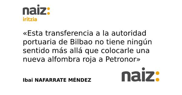 [ARTICULO DE OPINION] ‘Petronor: Una crónica de irregularidades, favoritismo político y perjuicios a la comunidad’, Ibai Nafarrate Méndez, Comisión de Medio Ambiente de EH Bildu Muskiz <a href="/ehbilduMuskiz/">EH Bildu Muskiz</a> naiz.eus/eu/iritzia/art…
