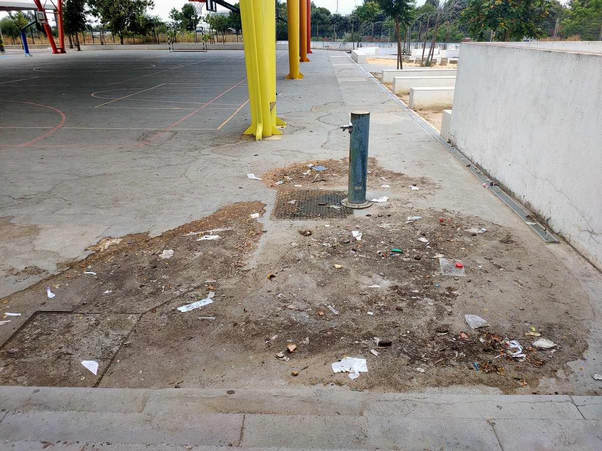 Japygur's tweet photo. Colegio Séneca y exteriores #Sevilla
Sin comentarios... Esto es lo que ven nuestros hijos... 
#EsQueEsPorDondeVayas

@bermejales2000 @BermejalesACTIV @Ayto_Sevilla @jlsanzalcalde @LipasamSevilla @losbermejales @abcdesevilla @diariosevilla https://t.co/Yr8XBT40P3